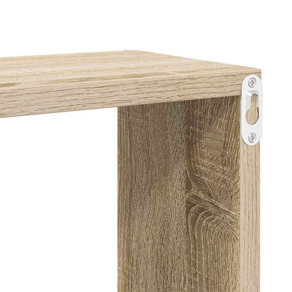 vidaXL Étagères cubes 6 pcs. Chêne Sonoma 30x15x30 cm