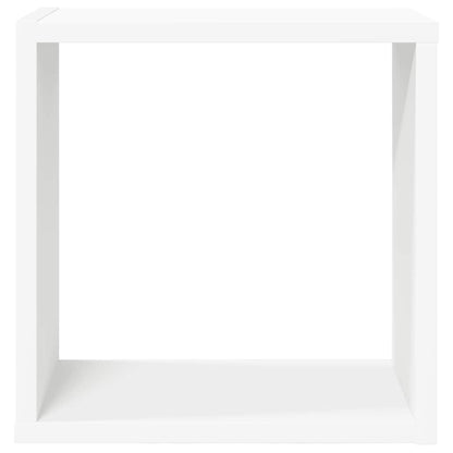 vidaXL Étagères cubes 2 pcs Blanc et chêne Sonoma 30x15x30 cm