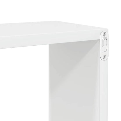 vidaXL Étagères cubes 2 pcs. Blanc brillant 30x15x30 cm