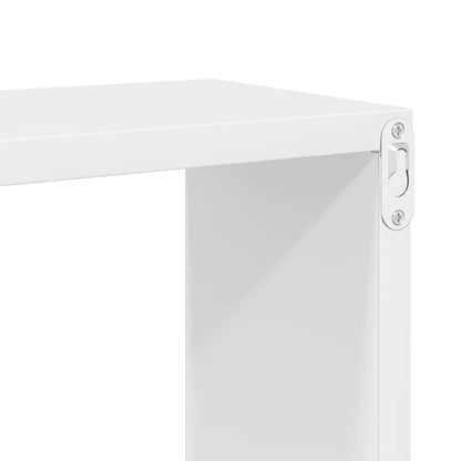 vidaXL Étagères cubes 6 pcs Blanc brillant 30x15x30 cm