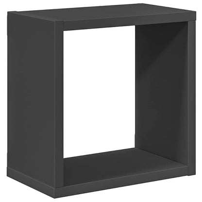 vidaXL Würfelregale 4 Stk. Grau 26x15x26 cm