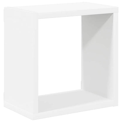 vidaXL Étagères cubes 6 pcs Blanc et Chêne Sonoma 26x15x26 cm