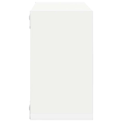 vidaXL Étagères cubes 6 pcs Blanc et Chêne Sonoma 26x15x26 cm