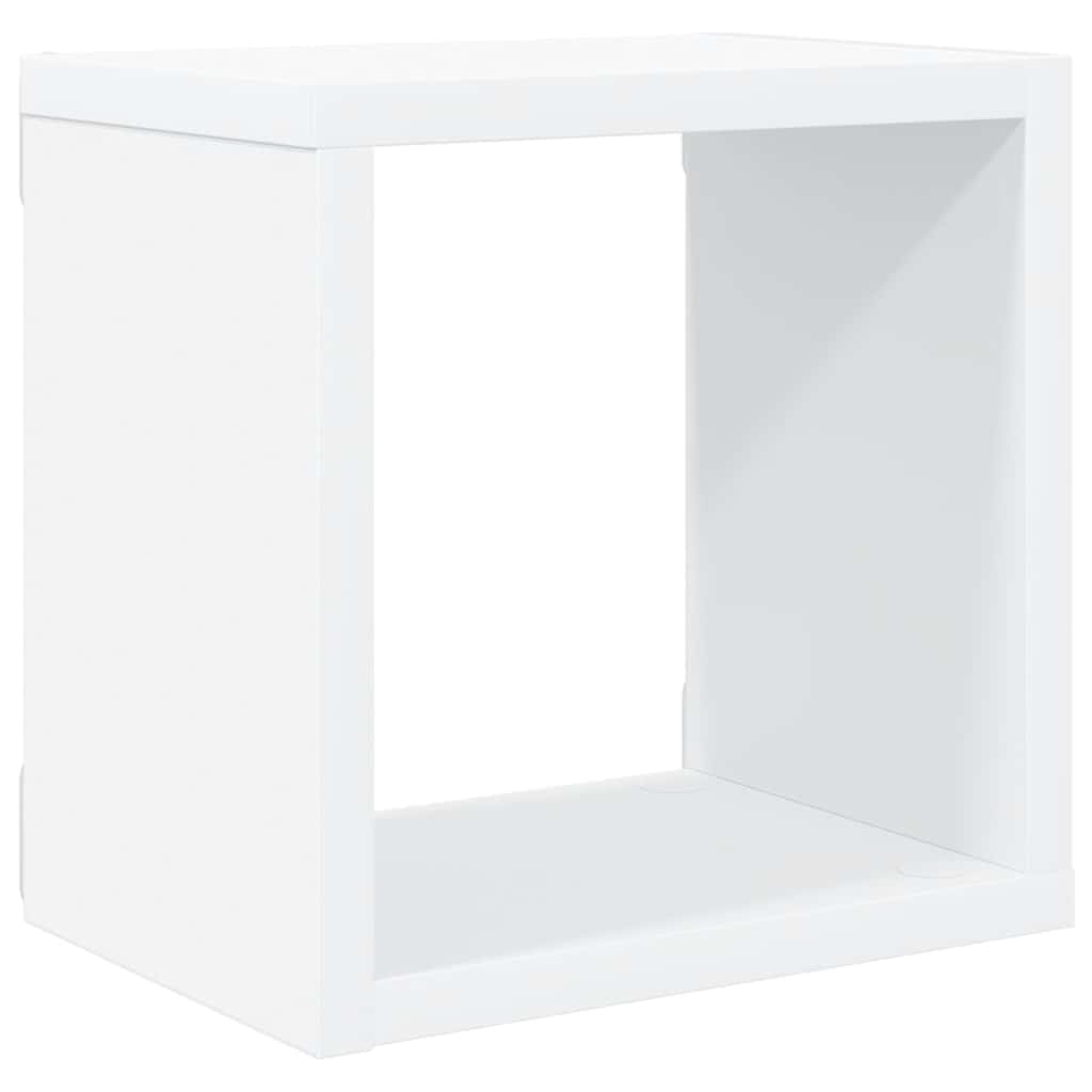 vidaXL Würfelregale 4 Stk. Weiß 22x15x22 cm