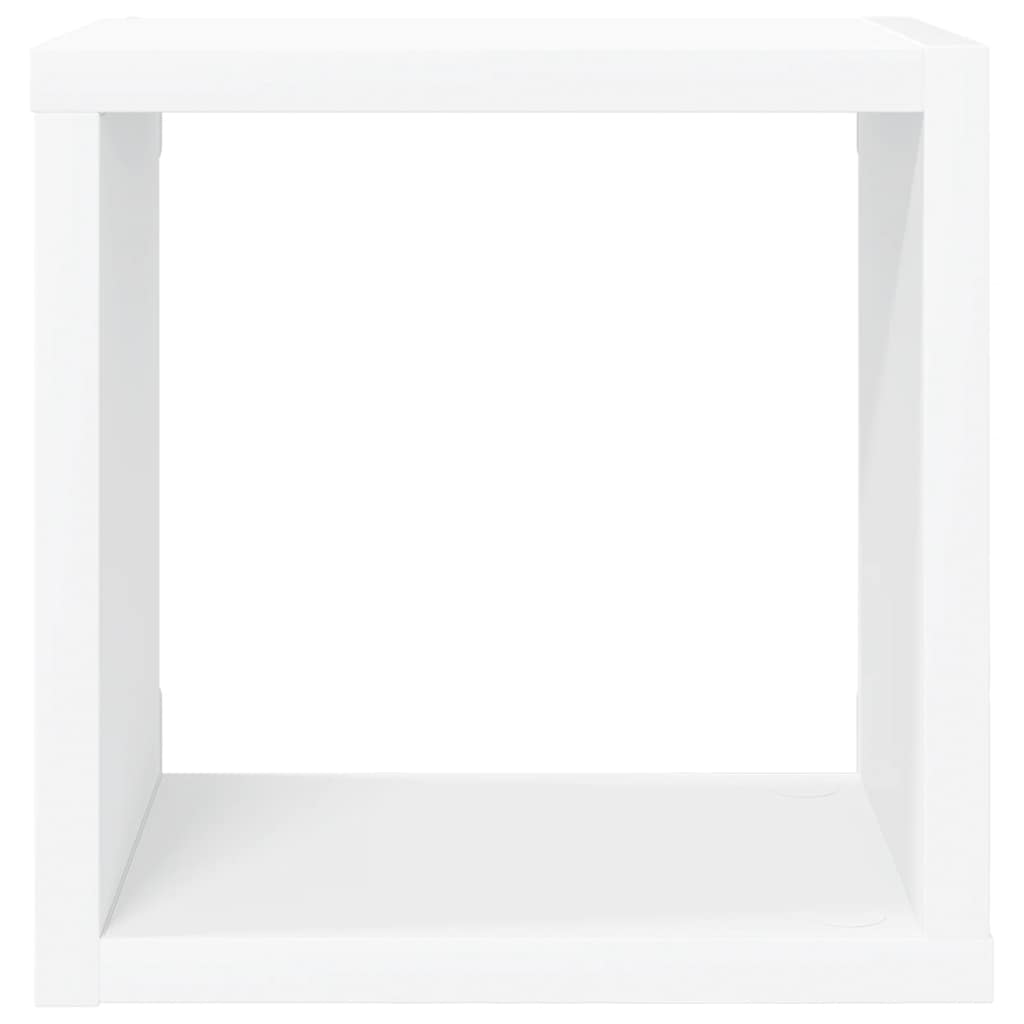 vidaXL Würfelregale 4 Stk. Weiß 22x15x22 cm