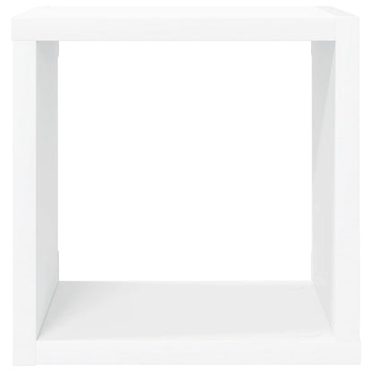 vidaXL Würfelregale 4 Stk. Weiß 22x15x22 cm