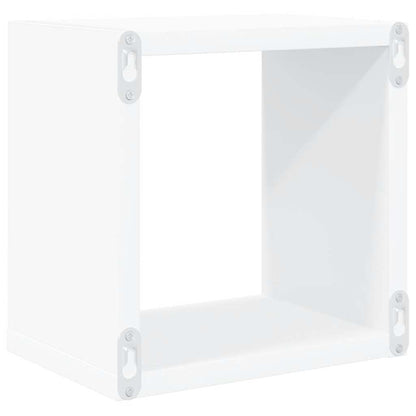 vidaXL Würfelregale 4 Stk. Weiß 22x15x22 cm