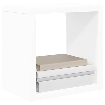 vidaXL Étagères cubes 6 pcs Blanc 22x15x22 cm
