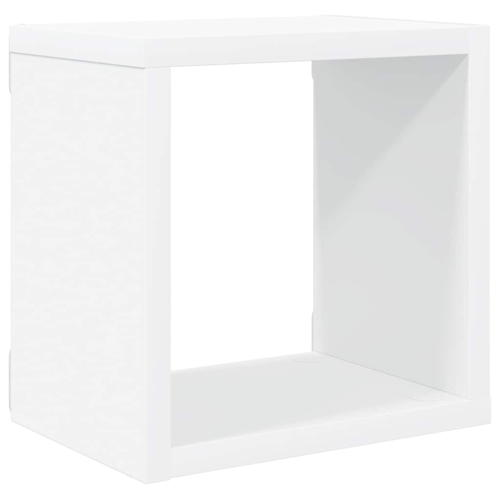vidaXL Étagères cubes 6 pcs Blanc 22x15x22 cm