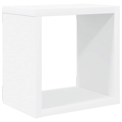vidaXL Étagères cubes 6 pcs Blanc 22x15x22 cm