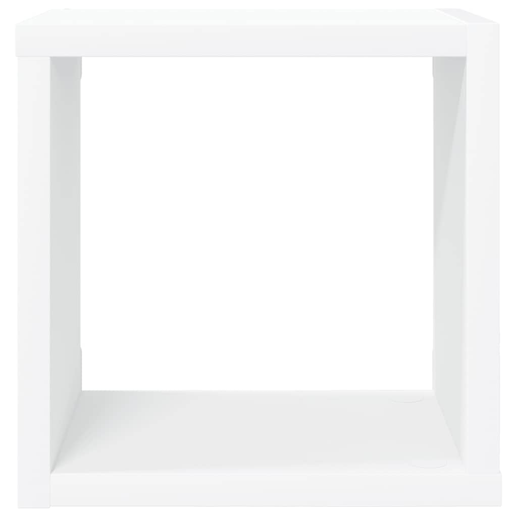 vidaXL Étagères cubes 6 pcs Blanc 22x15x22 cm