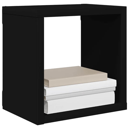 vidaXL Würfelregale 6 Stk. Schwarz 22x15x22 cm