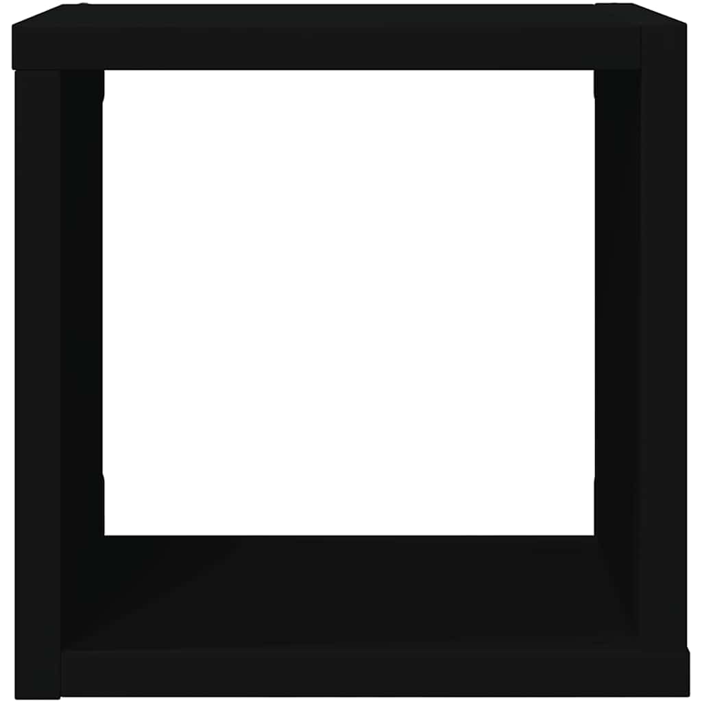 vidaXL Würfelregale 6 Stk. Schwarz 22x15x22 cm