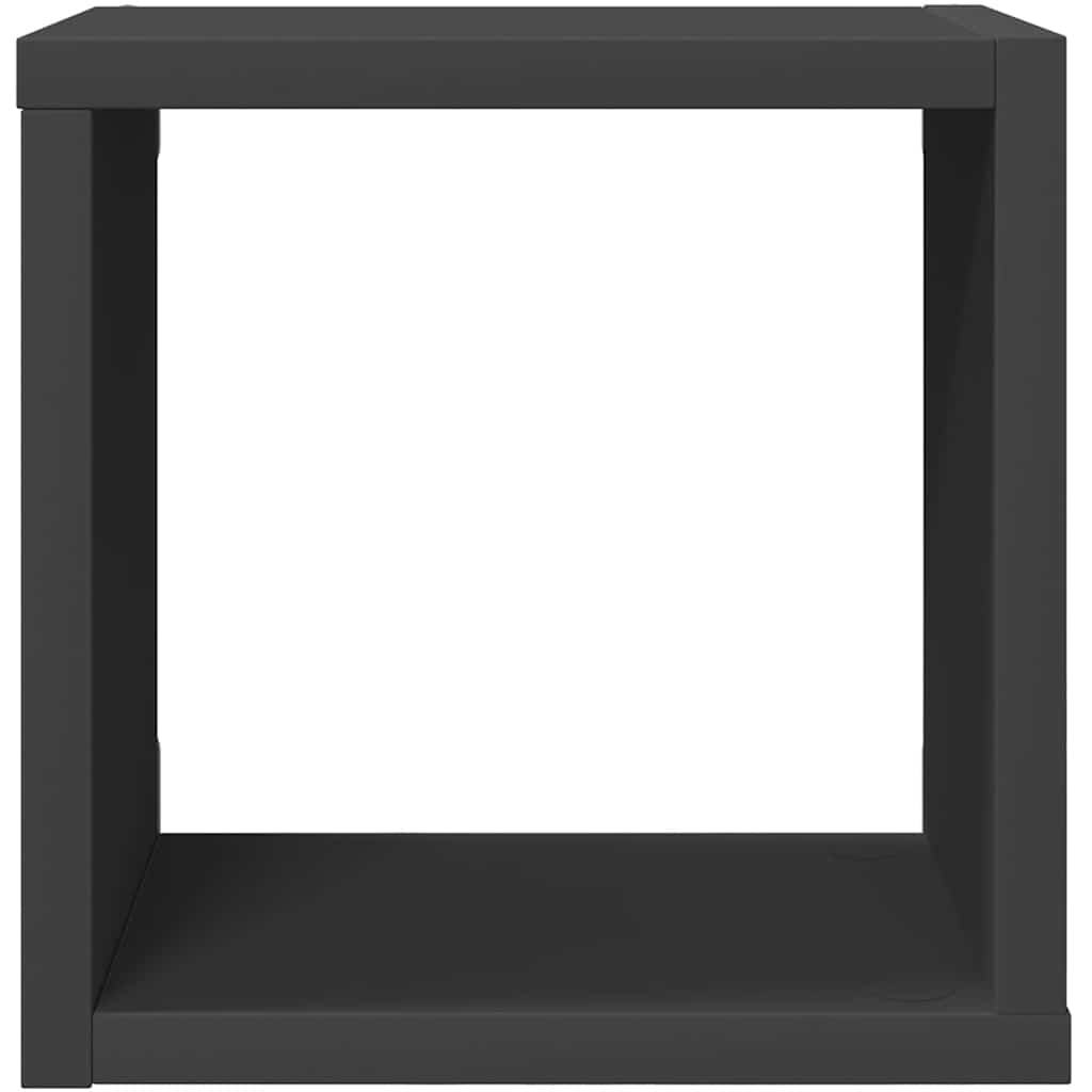 vidaXL Würfelregale 4 Stk. Grau 22x15x22 cm