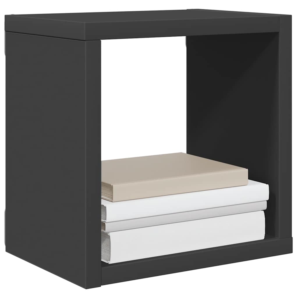vidaXL Étagères cubes 6 pcs Gris 22x15x22 cm