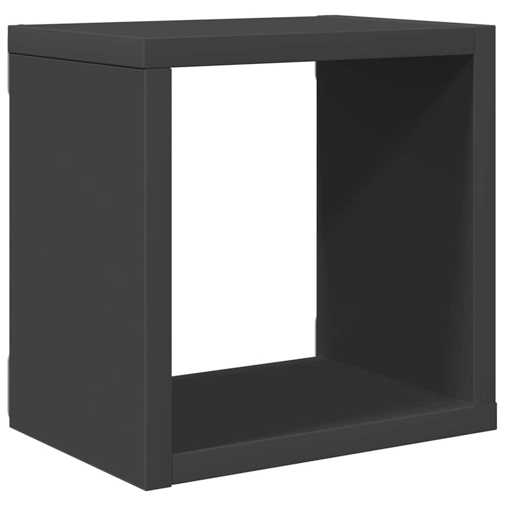 vidaXL Étagères cubes 6 pcs Gris 22x15x22 cm