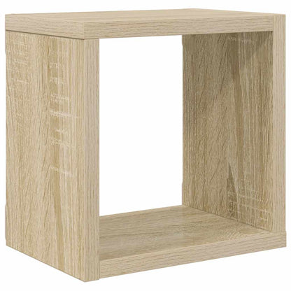 vidaXL Étagères cubes 6 pcs Chêne Sonoma 22x15x22 cm