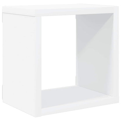 vidaXL Würfelregale 6 Stk. Weiß und Sonoma-Eiche 22x15x22 cm