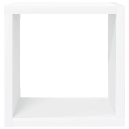 vidaXL Würfelregale 6 Stk. Weiß und Sonoma-Eiche 22x15x22 cm