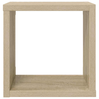vidaXL Würfelregale 6 Stk. Weiß und Sonoma-Eiche 22x15x22 cm