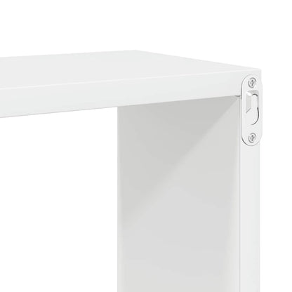 vidaXL Étagères cubes 6 pcs Blanc brillant 22x15x22 cm