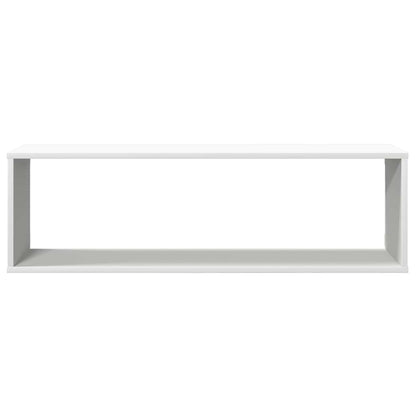 vidaXL Étagères cubes 4 pcs Blanc 100x15x30 cm Bois d'ingénierie