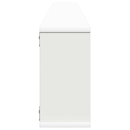 vidaXL Étagères cubes 4 pcs Blanc 100x15x30 cm Bois d'ingénierie
