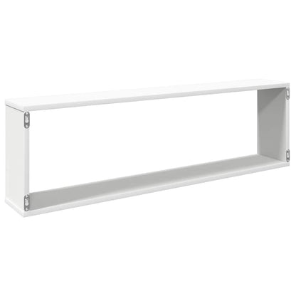 vidaXL Étagères cubes 4 pcs Blanc 100x15x30 cm Bois d'ingénierie