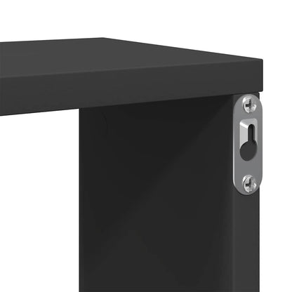 vidaXL Étagères cubes 2 pcs Gris 100x15x30 cm Bois d'ingénierie