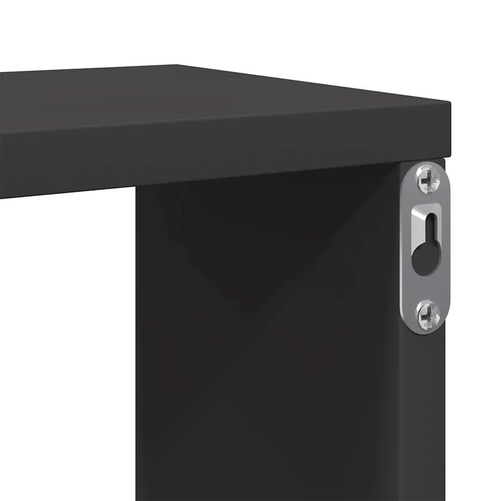 vidaXL Étagères cubes 6 pcs Gris 100x15x30 cm Bois d'ingénierie