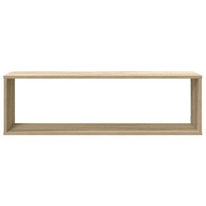 vidaXL Étagères cubes 2 pcs Chêne sonoma 100x15x30 cm Bois d'ingénierie