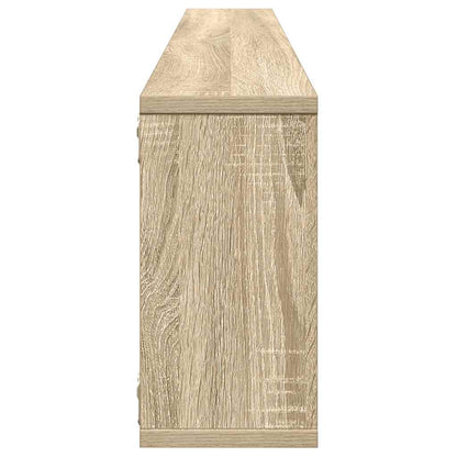 vidaXL Étagères cubes 2 pcs Chêne sonoma 100x15x30 cm Bois d'ingénierie