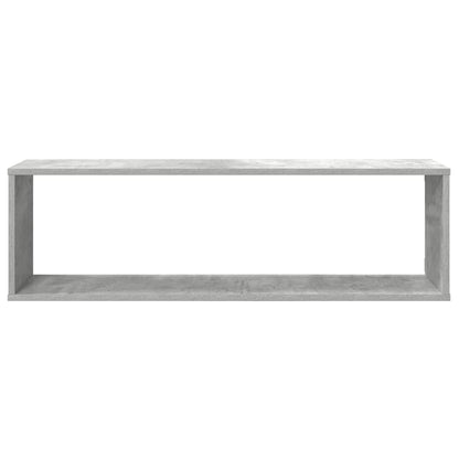 vidaXL Würfelregale 6 Stk. Betongrau 100x15x30 cm Holzwerkstoff