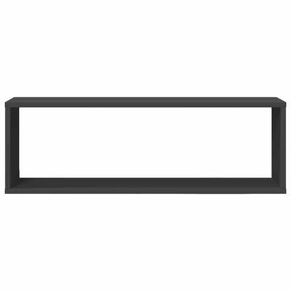 vidaXL Étagères cubes 6 pcs Gris 80x15x26,5 cm Bois d'ingénierie
