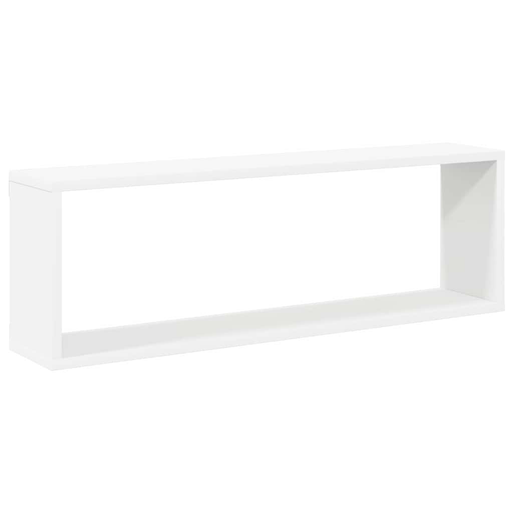 vidaXL Étagères cubes 6 pcs Blanc Chêne Sonoma 80x15x26,5cm Bois d'ingénierie