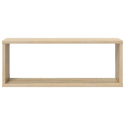 vidaXL Étagères cubes 2 pcs Chêne Sonoma 60x15x23 cm Aggloméré
