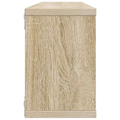vidaXL Étagères cubes 2 pcs Chêne Sonoma 60x15x23 cm Aggloméré