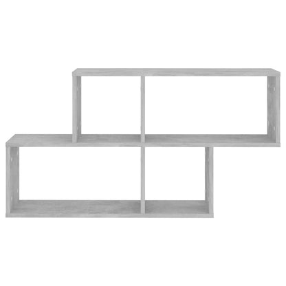 vidaXL Wandregal Betongrau 100x18x53 cm Holzwerkstoff