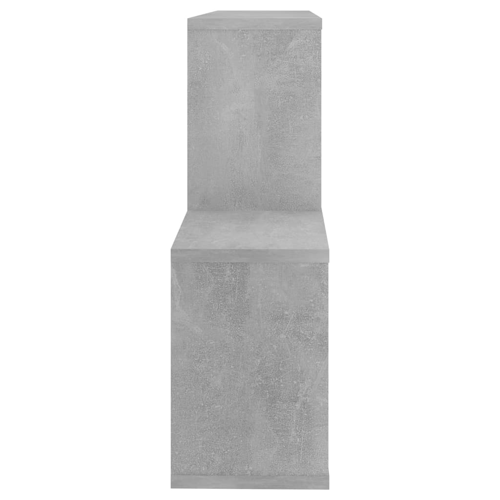 vidaXL Wandregal Betongrau 100x18x53 cm Holzwerkstoff