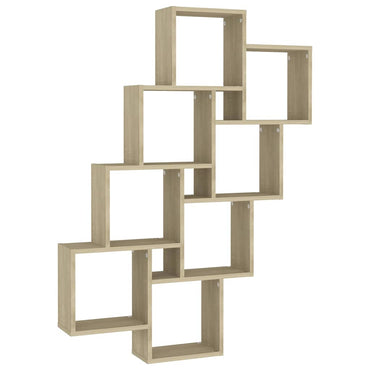 vidaXL Étagère cube chêne Sonoma 90x15x119 cm en bois d'ingénierie