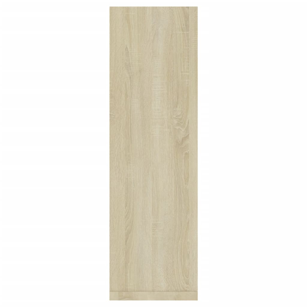 vidaXL Wandregale 2 Stk. Sonoma-Eiche 50x15x50 cm Holzwerkstoff