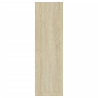 vidaXL Wandregale 2 Stk. Sonoma-Eiche 50x15x50 cm Holzwerkstoff
