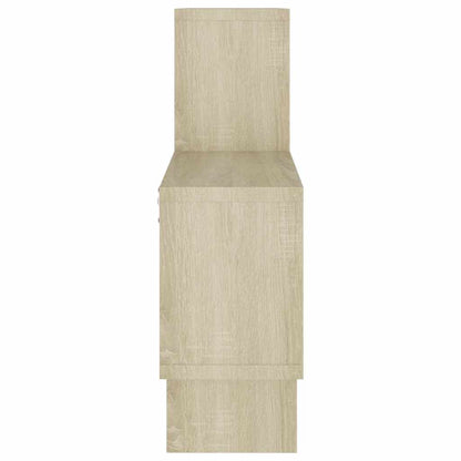 vidaXL Wandregal in Autoform Sonoma-Eiche 82x15x51 cm Holzwerkstoff