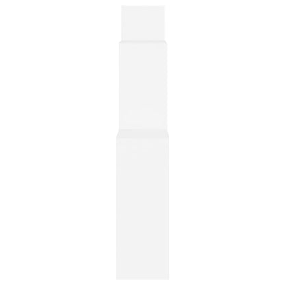 vidaXL Étagère à casiers Blanc 80x15x78,5 cm Bois d'ingénierie