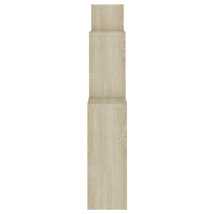 vidaXL Étagère cube Chêne Sonoma 80x15x78,5 cm Bois d'ingénierie