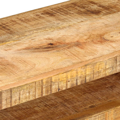vidaXL Meuble TV 110x30x40 cm Bois de manguier massif