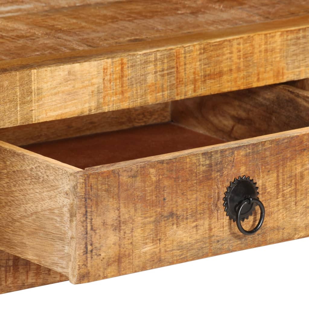 vidaXL Meuble TV 110x30x40 cm Bois de manguier massif