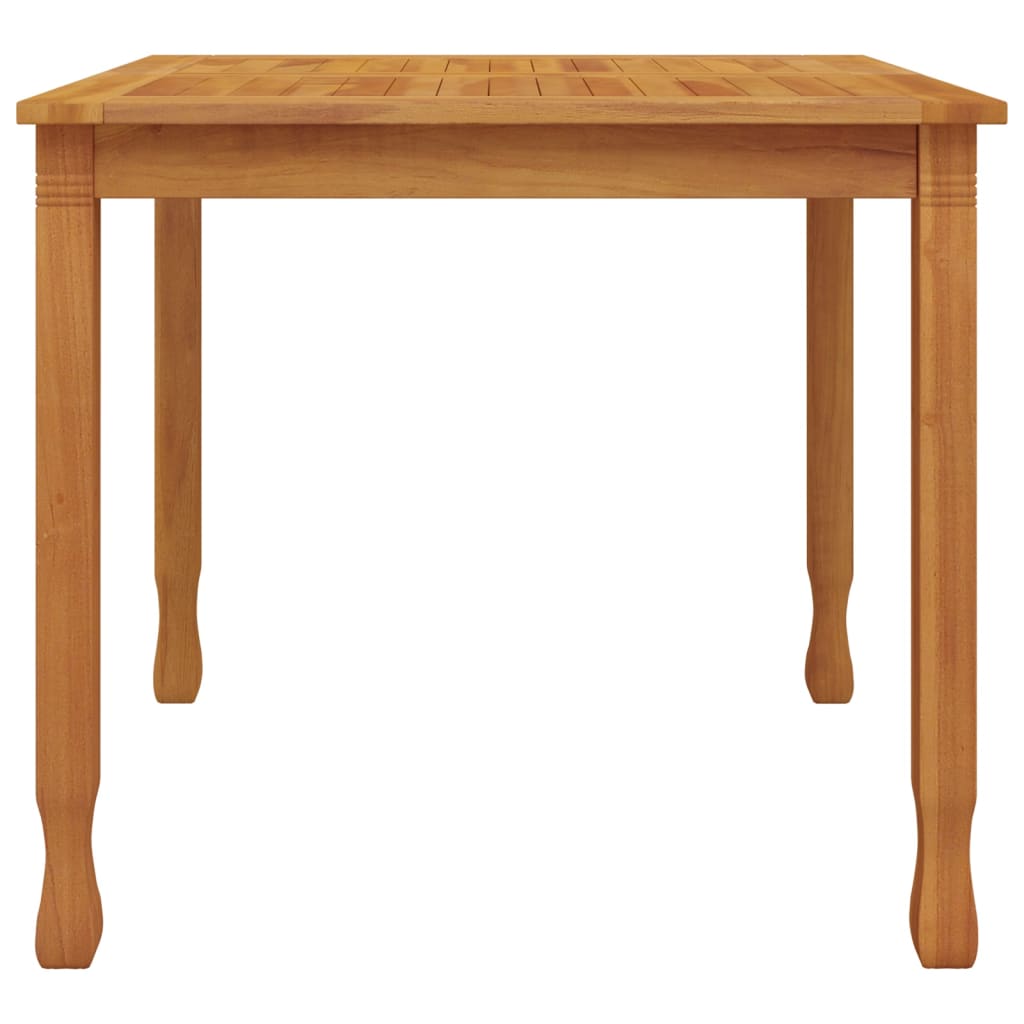 vidaXL Garten-Esstisch 85x85x75 cm Massivholz Teak