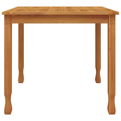 vidaXL Garten-Esstisch 85x85x75 cm Massivholz Teak