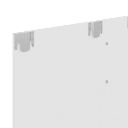 vidaXL Meuble TV mural Blanc 120x23,5x90 cm Bois d'ingénierie